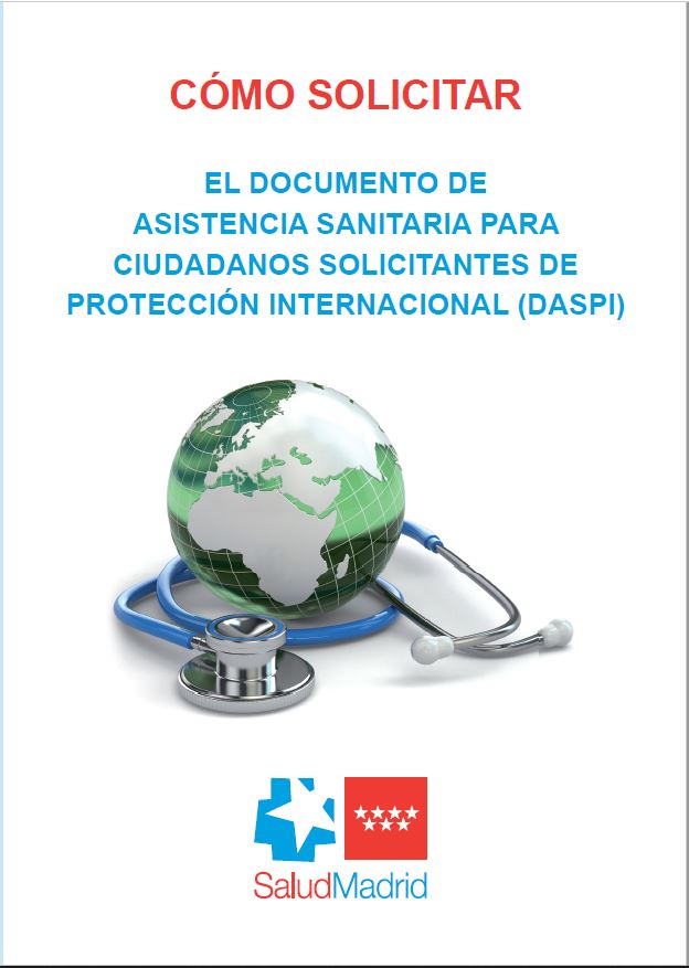 Portada de Cómo solicitar el documento de asistencia sanitaria para ciudadanos solicitantes de protección internacional (DASPI)