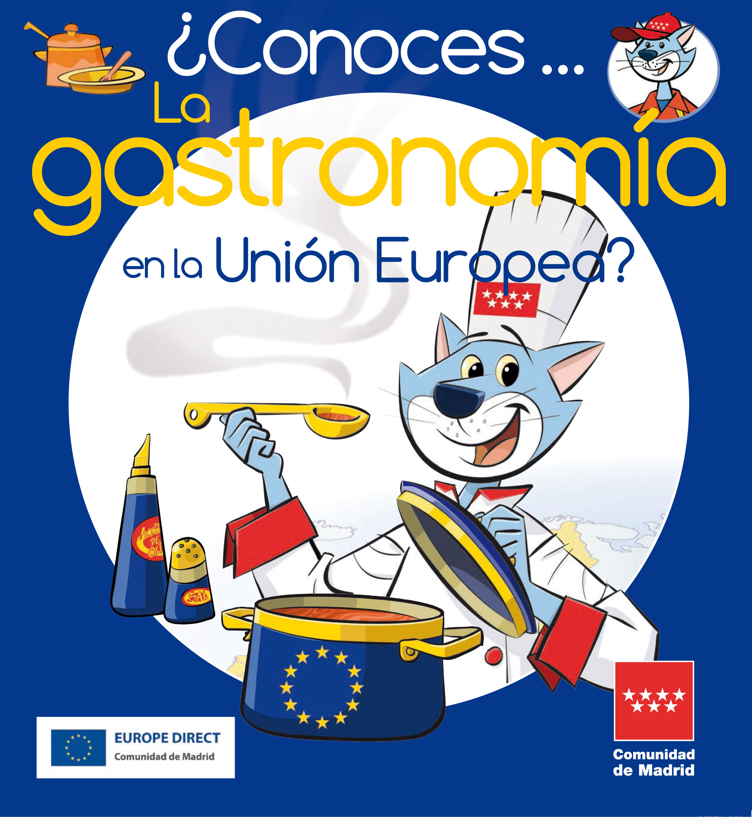Portada de ¿Conoces la gastronomía en la Unión Europea?