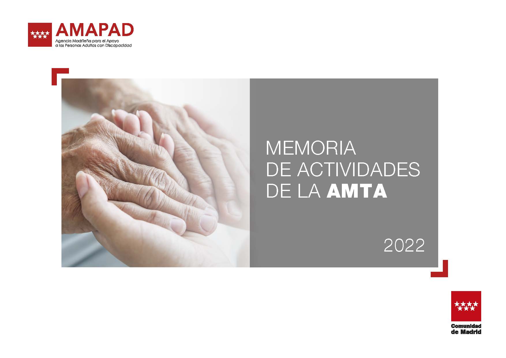 Portada de Memoria de Actividades de la AMTA 2022