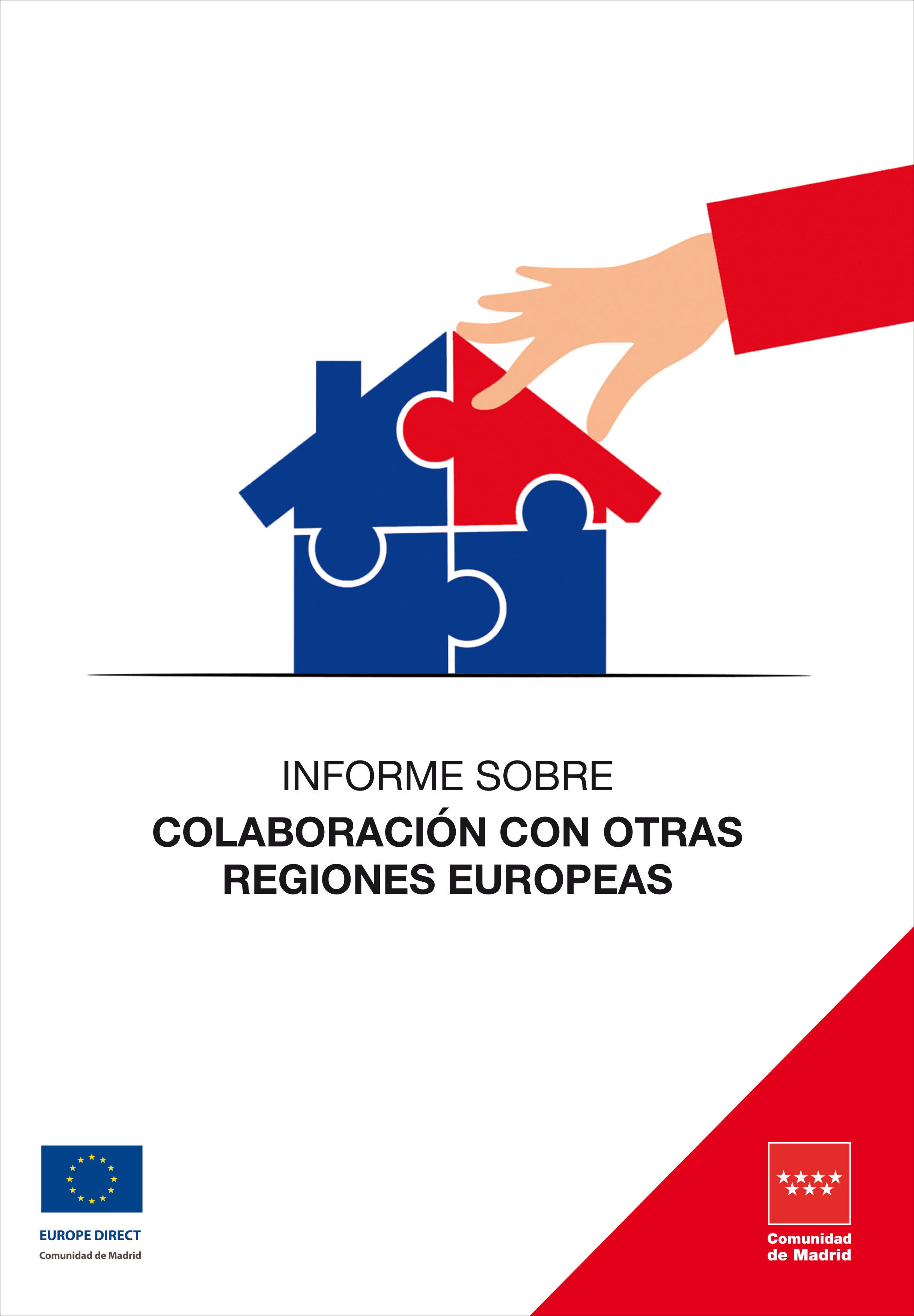 Portada de Informe sobre colaboración con otras regiones europeas