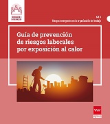 Portada de Guía de prevención de riesgos laborales por exposición al calor