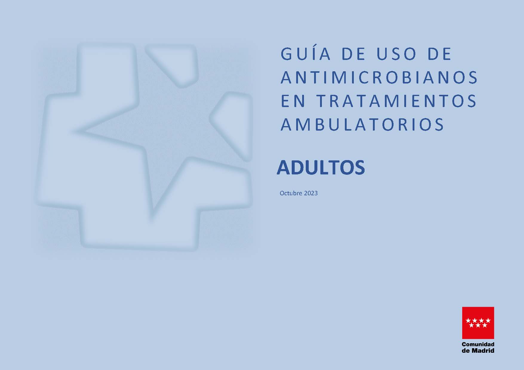 Portada de Guía de uso de antimicrobianos en tratamientos ambulatorios. Adultos (3ª edición)