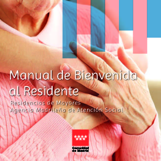 Cover of Resident Welcome Manual. Senior Residences