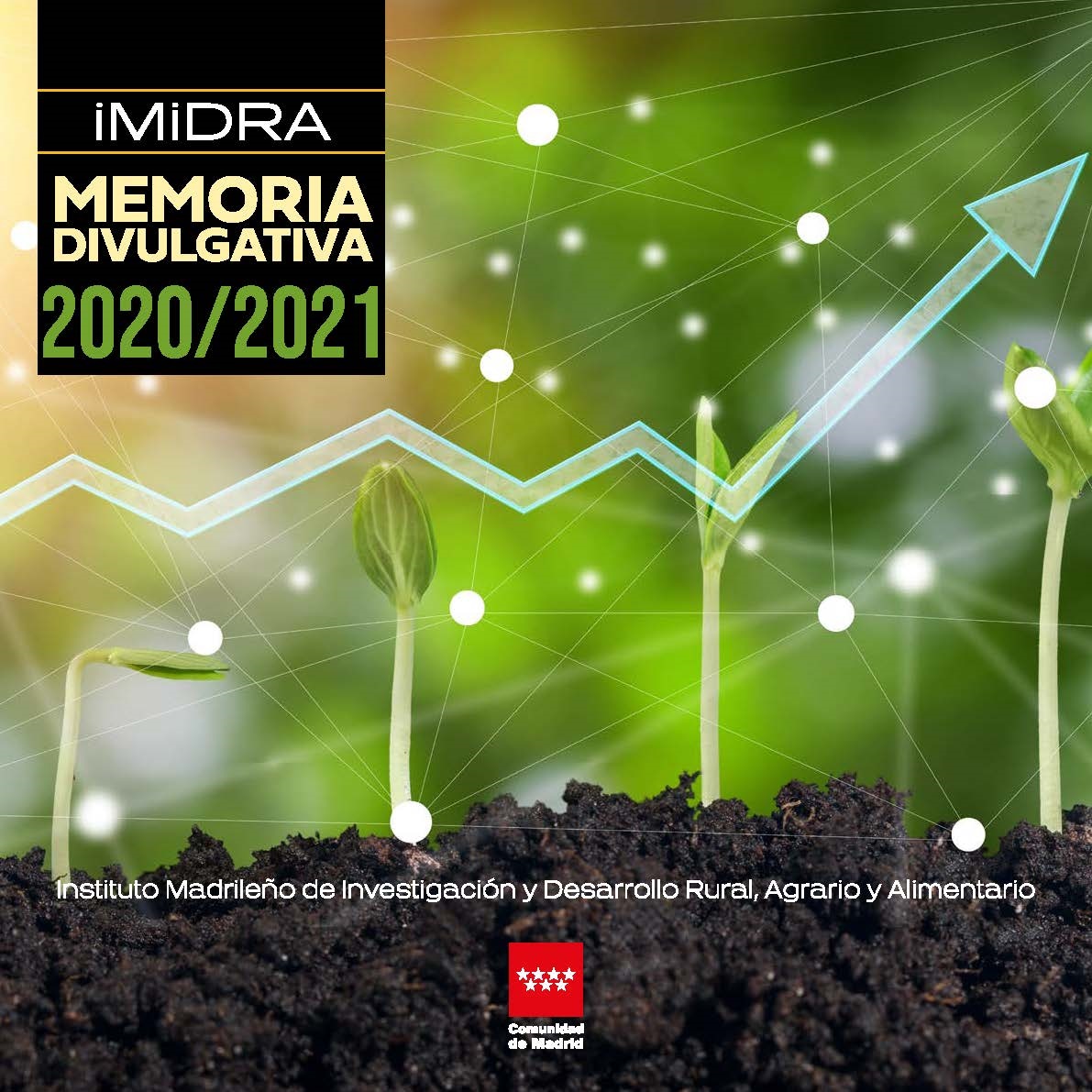 Portada de Memoria Divulgativa IMIDRA 2020- 2021