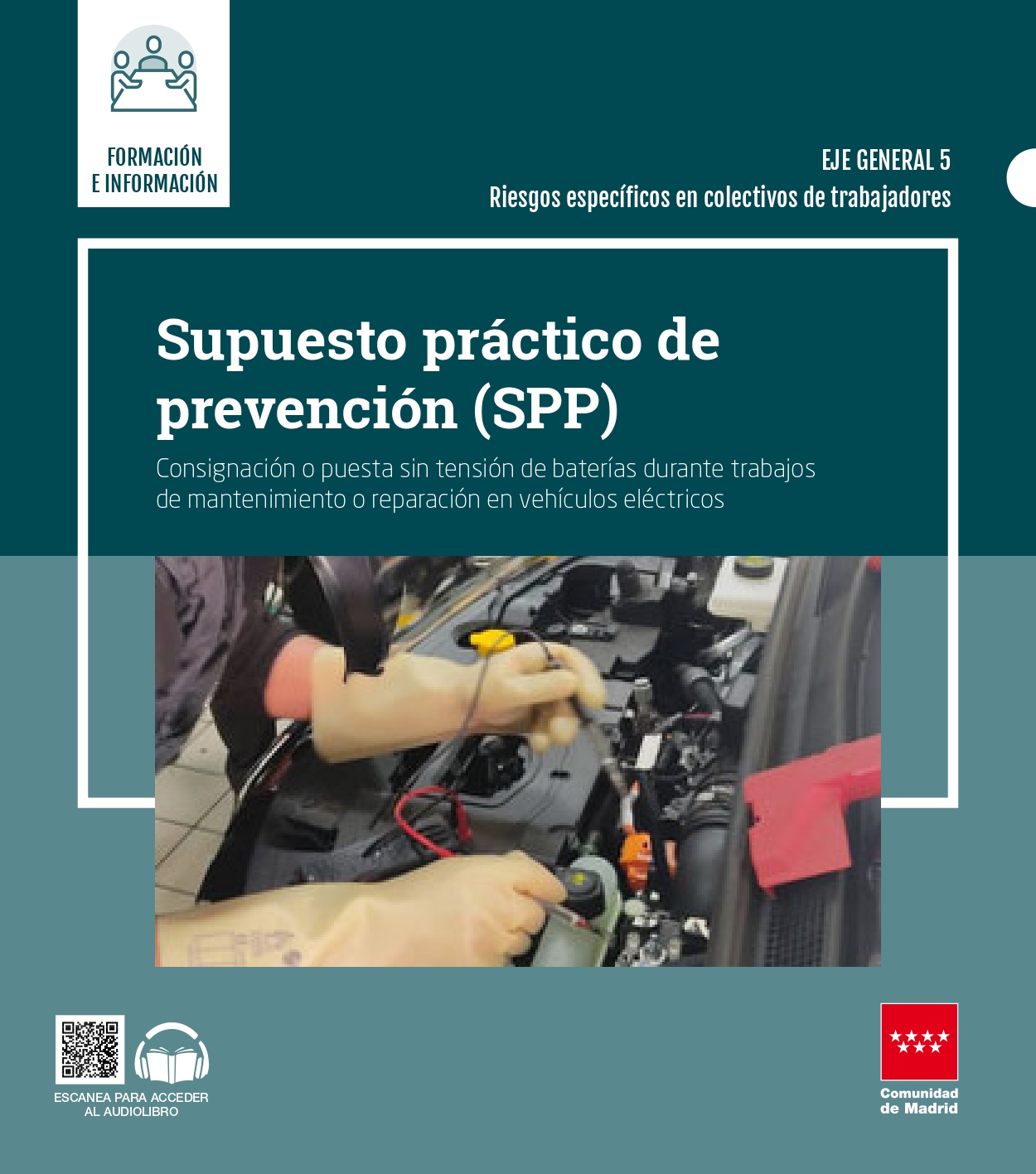 Cover of Practical Prevention Assumption (SPP). Consignment or disconnection of batteries during maintenance or repair work on electric vehicles