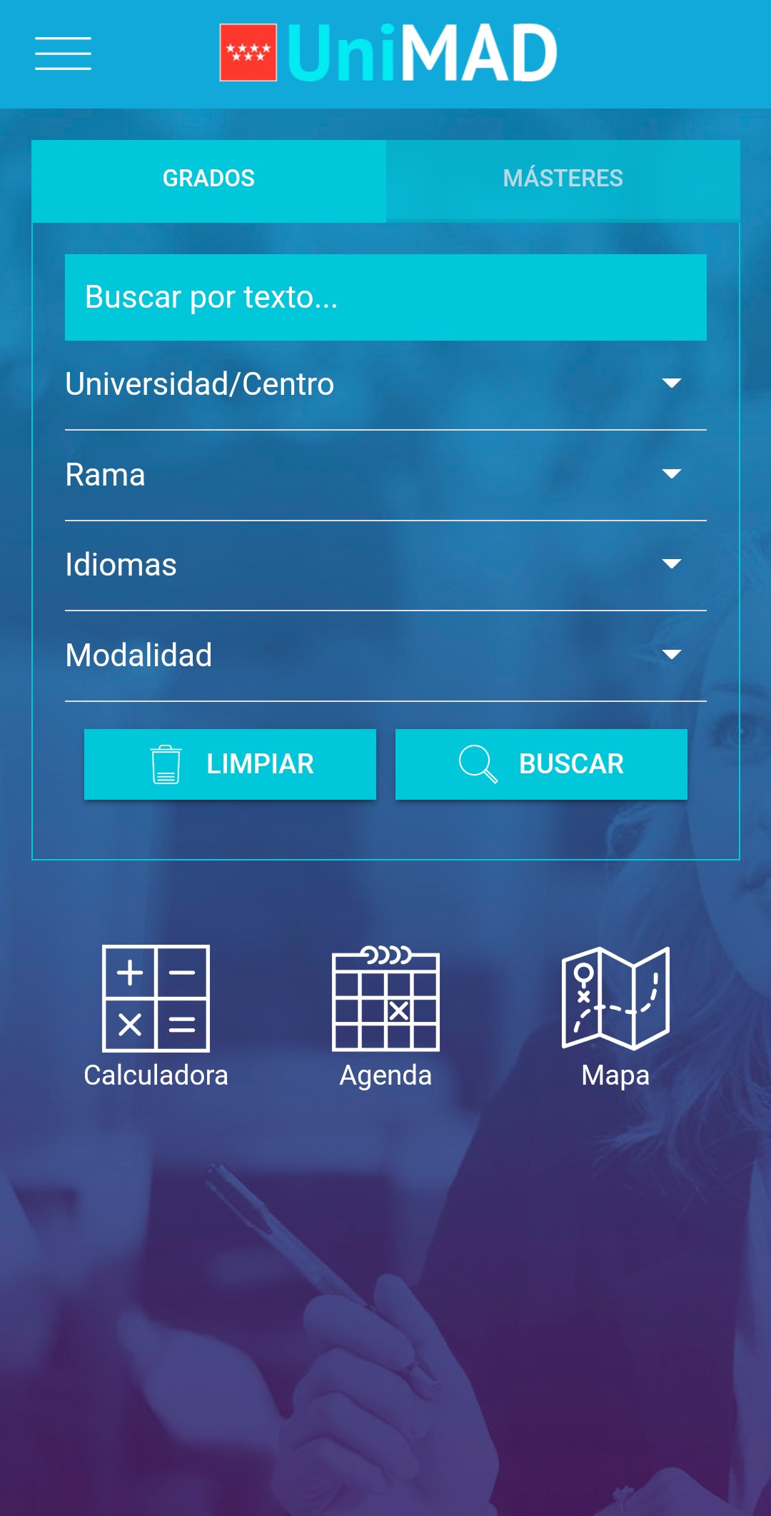 Portada de Unimad. Madrid Espacio Universitario 2023 (App)