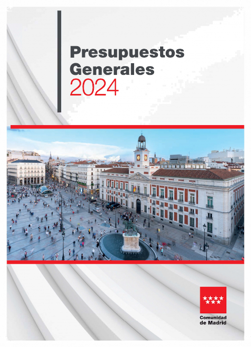 Portada de Presupuestos Generales de la Comunidad de Madrid 2024