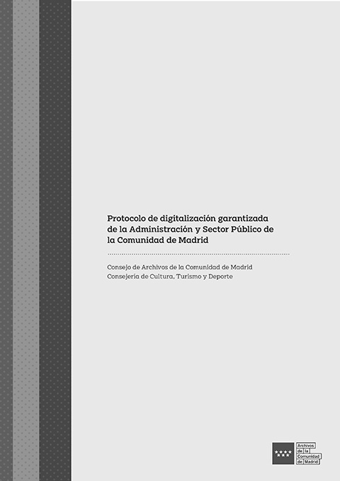 Portada de Protocolo de digitalización garantizada de la Administración y Sector Público de la Comunidad de Madrid