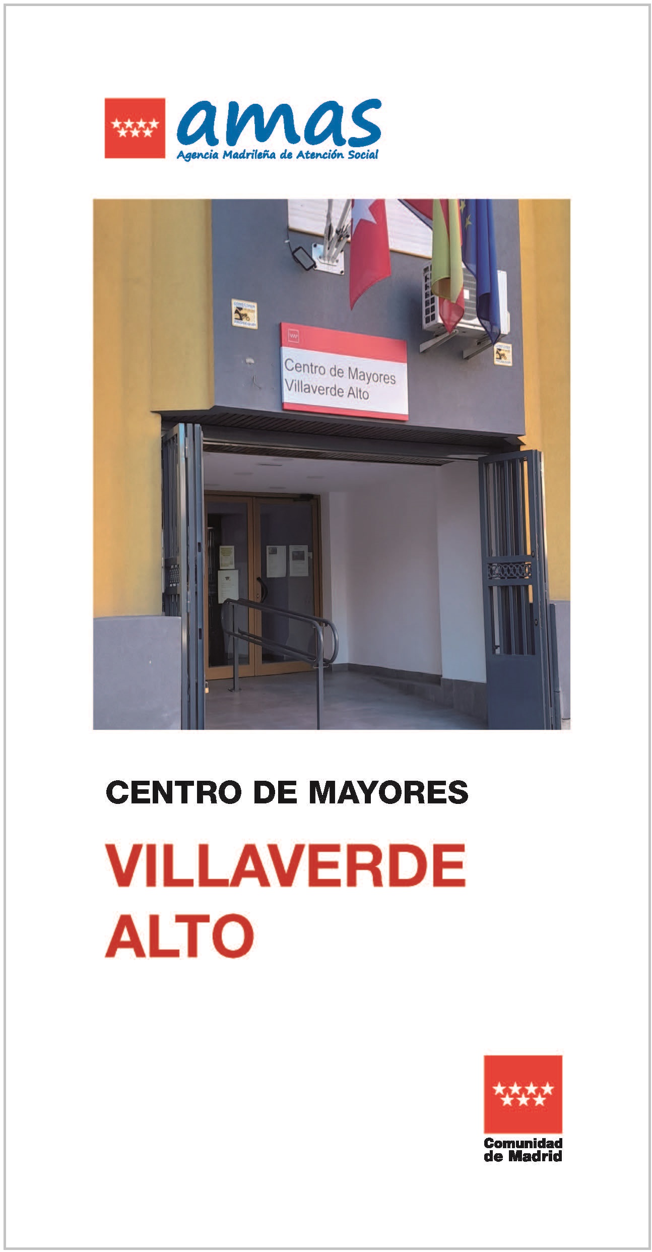 Portada de Centro de mayores Villaverde Alto
