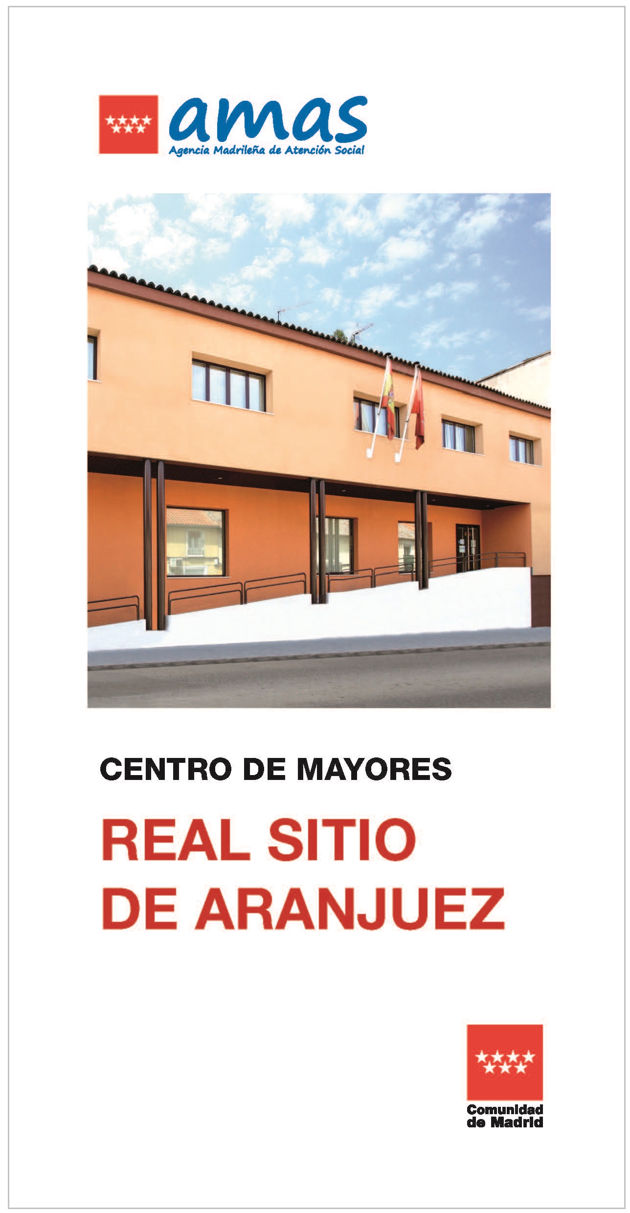 Portada de Centro de Mayores Real Sitio de Aranjuez