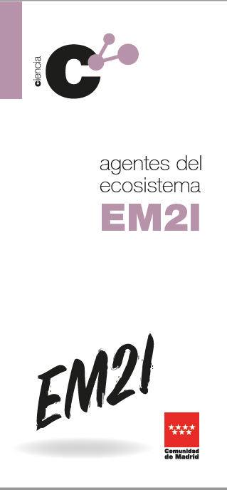 Portada de Estrategia Madrileña de Investigación e Innovación EM2I 2030 (Tríptico)