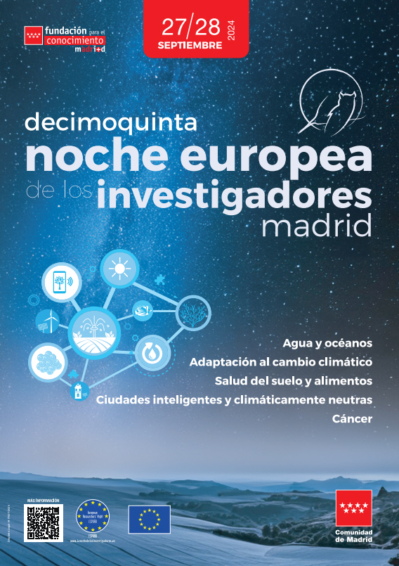 Portada de Noche Europea de los Investigadores, Madrid 2024 (cartel)