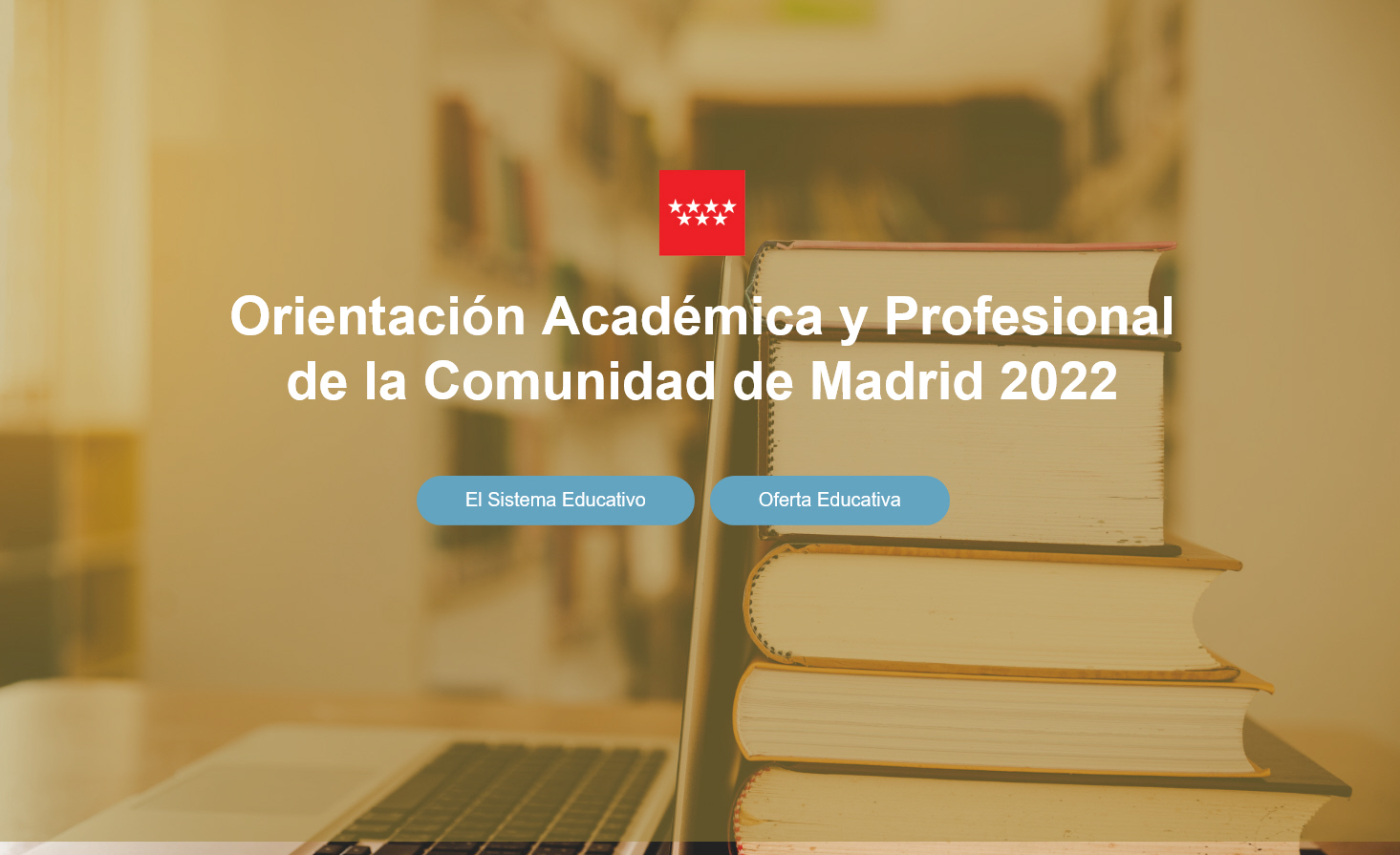 Portada de Orientación Académica y Profesional docente de la Comunidad de Madrid 2024 (Sitio Web)