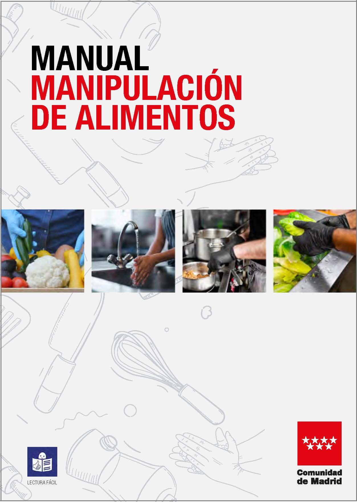 Portada de Manual de manipulación de alimentos