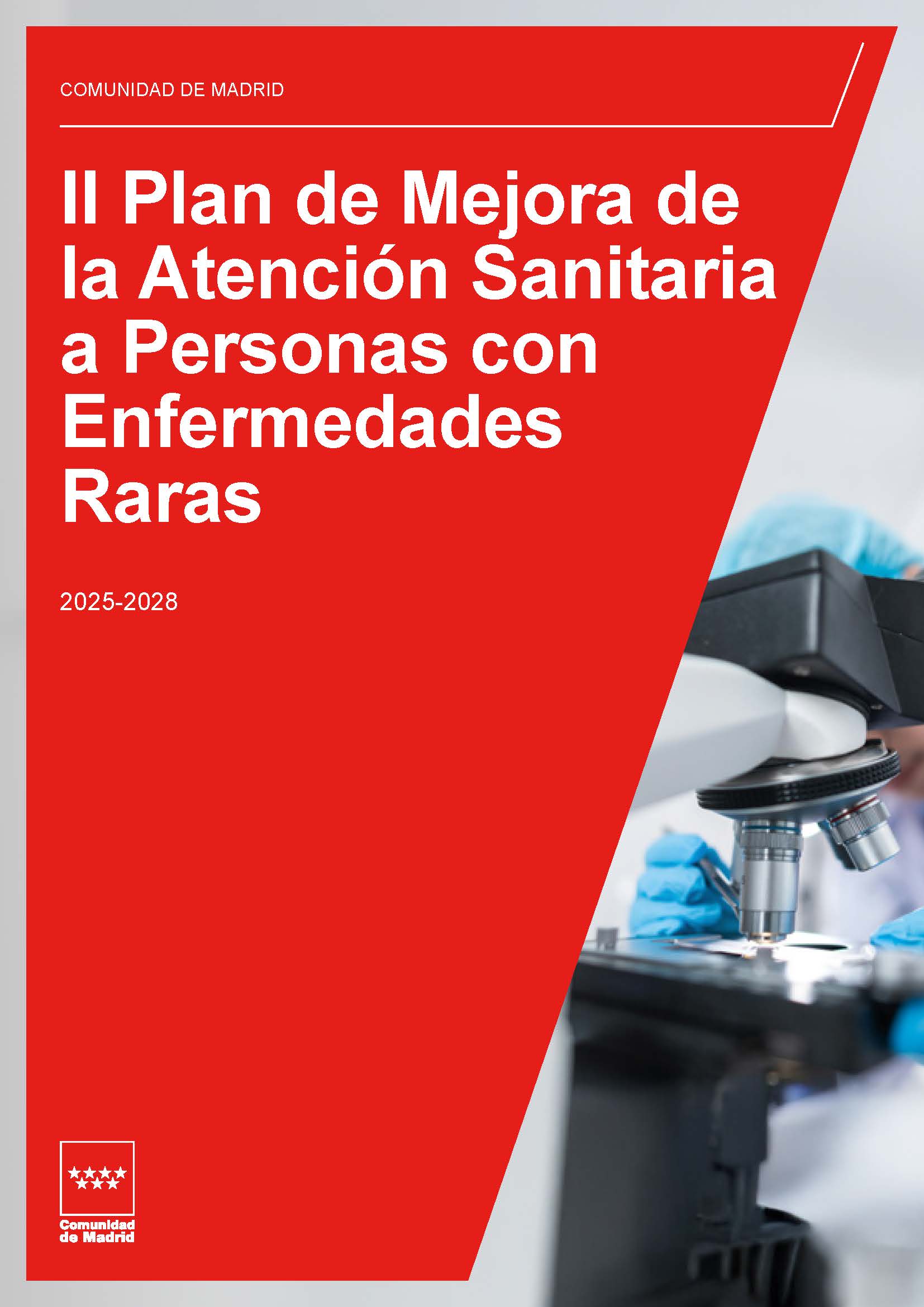 Portada de II Plan de Mejora de la Atención Sanitaria a Personas con Enfermedades Raras. 2025-2028