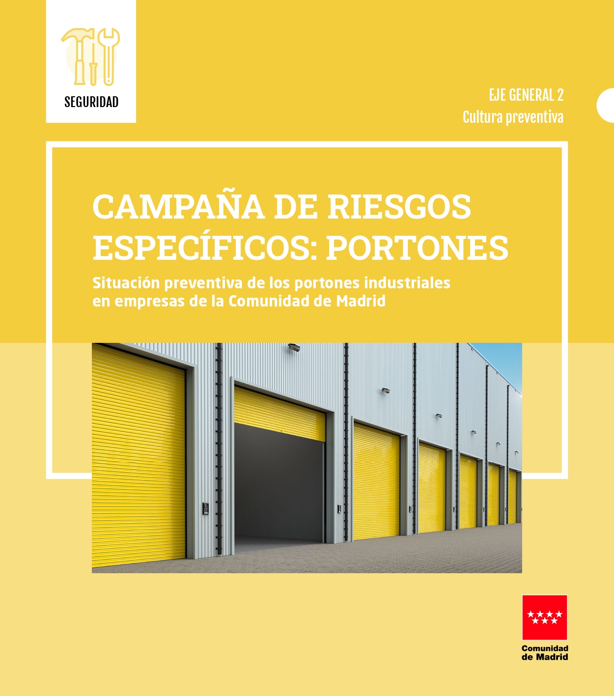 Portada de Campaña: “riesgos específicos: portones”. Resultados y conclusiones