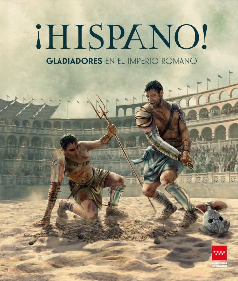 Portada de ¡Hispano! Gladiadores en el Imperio Romano. Estudios en torno a la exposición