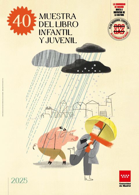 Portada de 40 Muestra del Libro Infantil y Juvenil. Carteles