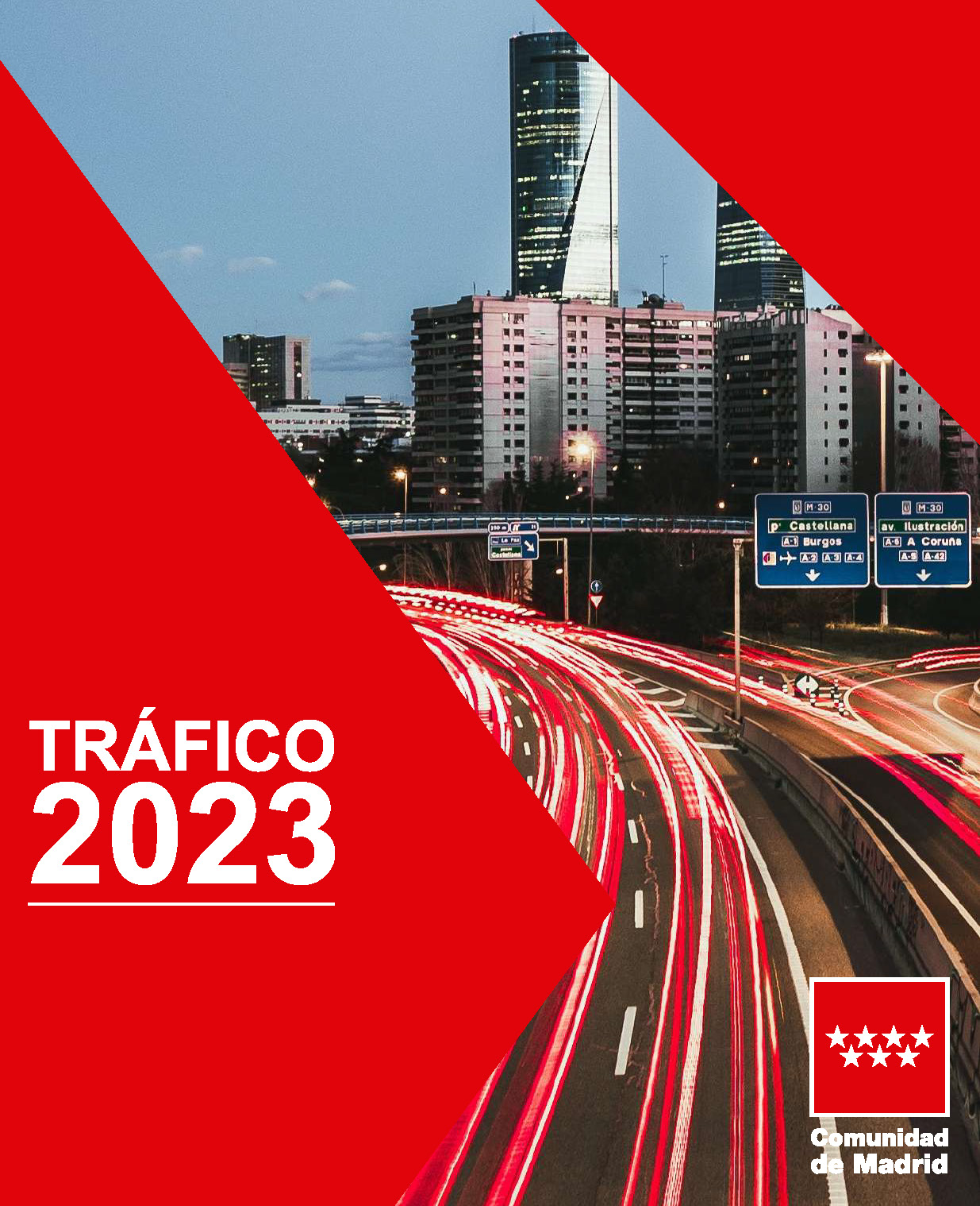 Portada de Tratamiento de datos, generación de documentos cartográficos y publicación de intensidades de tráfico 2023