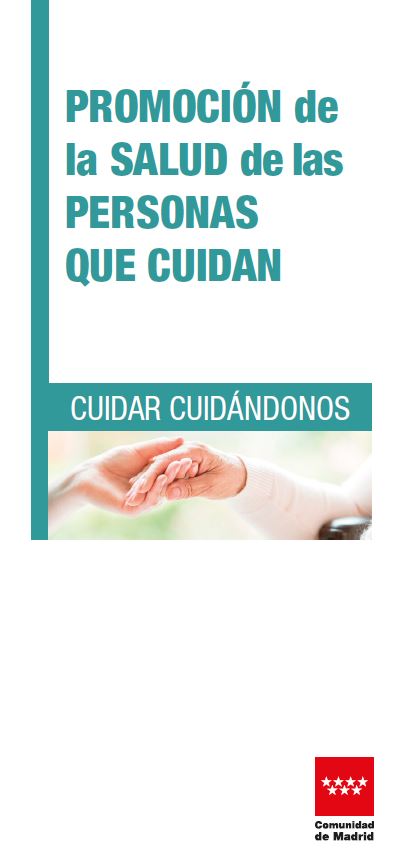 Portada de Promoción de la salud de las personas que cuidan. Cuidar cuidándonos