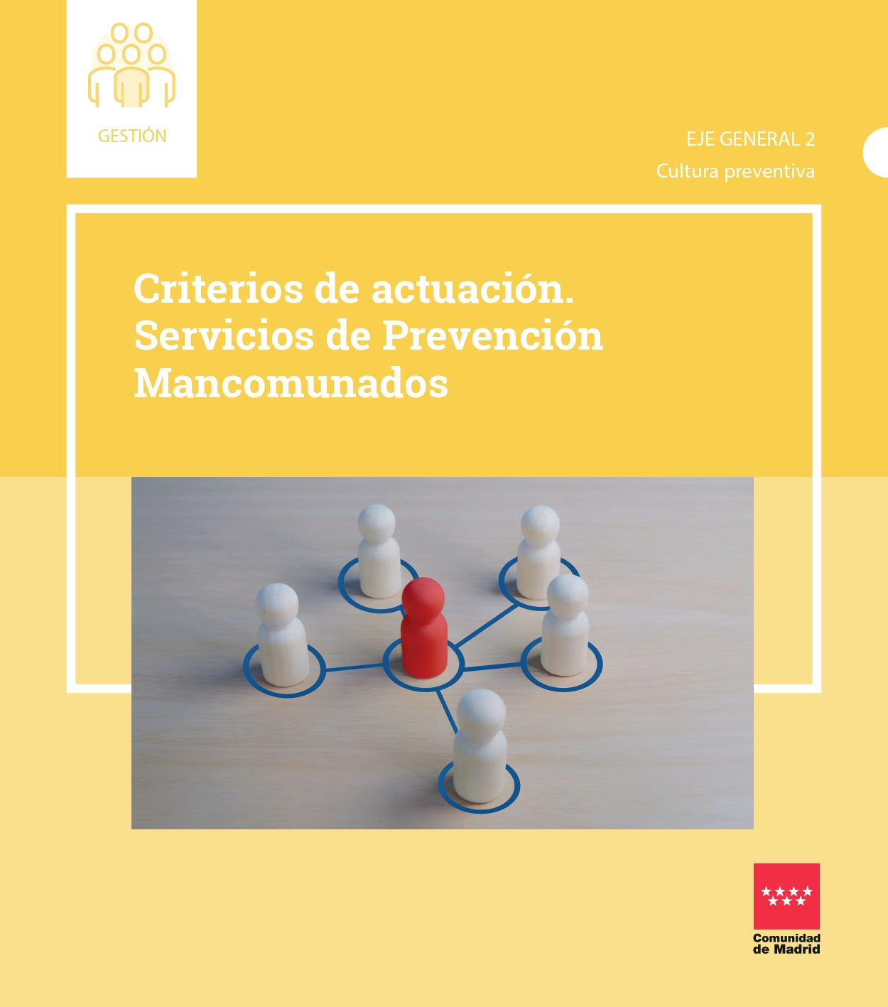 Portada de Criterios de actuación. Servicios de Prevención Mancomunados