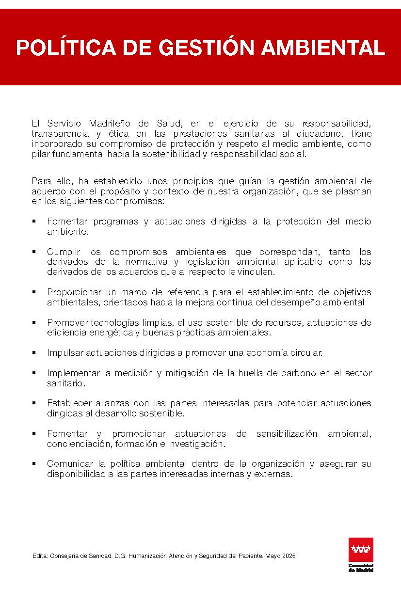 Portada de Política de Gestión Ambiental