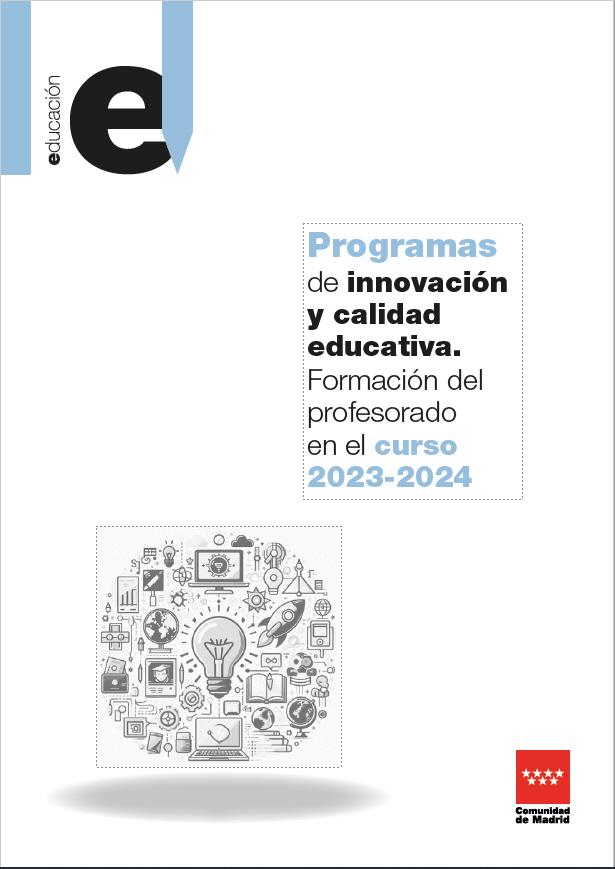 Portada de Programas de innovación y calidad educativa. Formación del profesorado en el curso 2023/2024