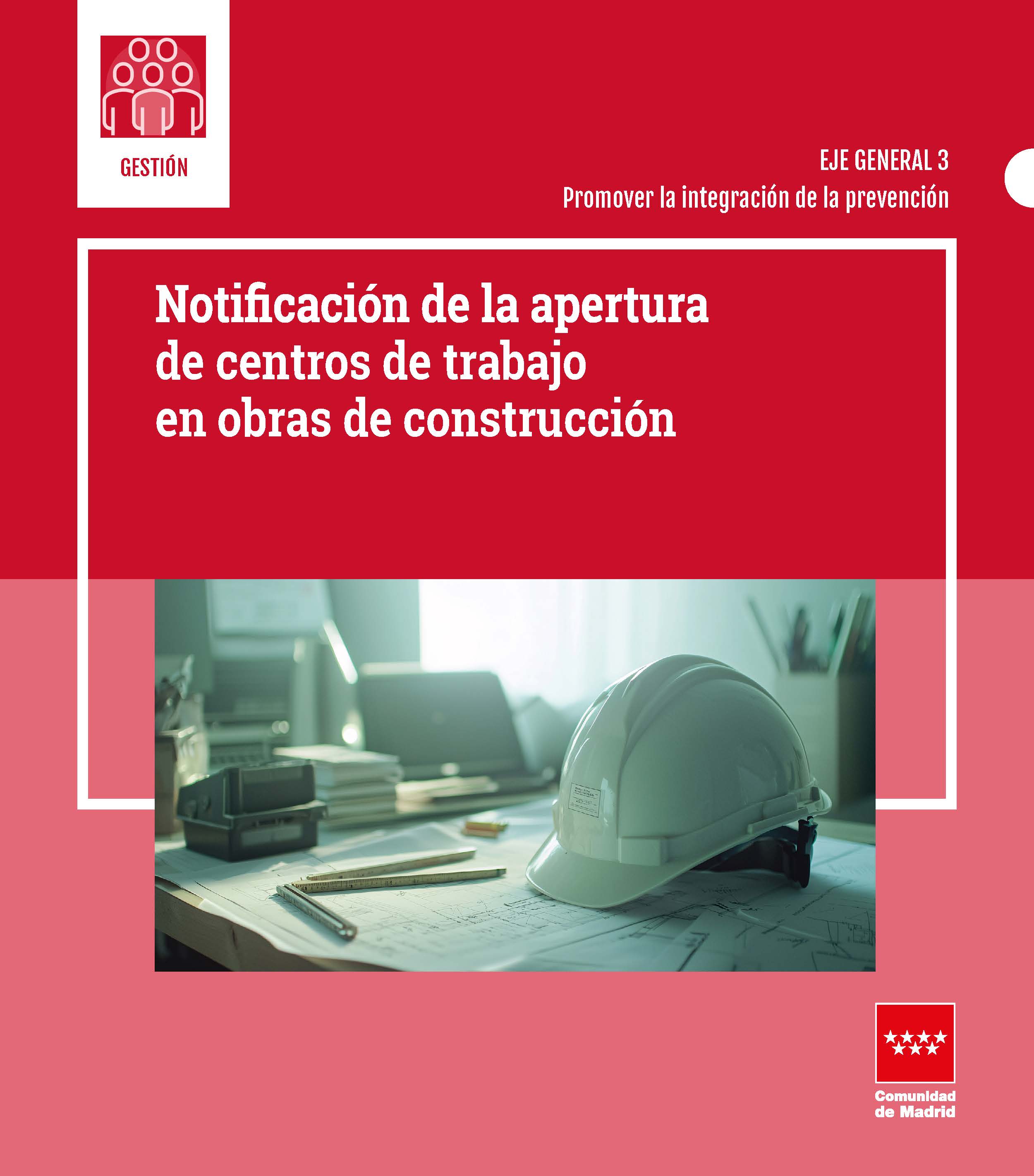 Portada de Notificación de la apertura de centros de trabajo en obras de construcción.