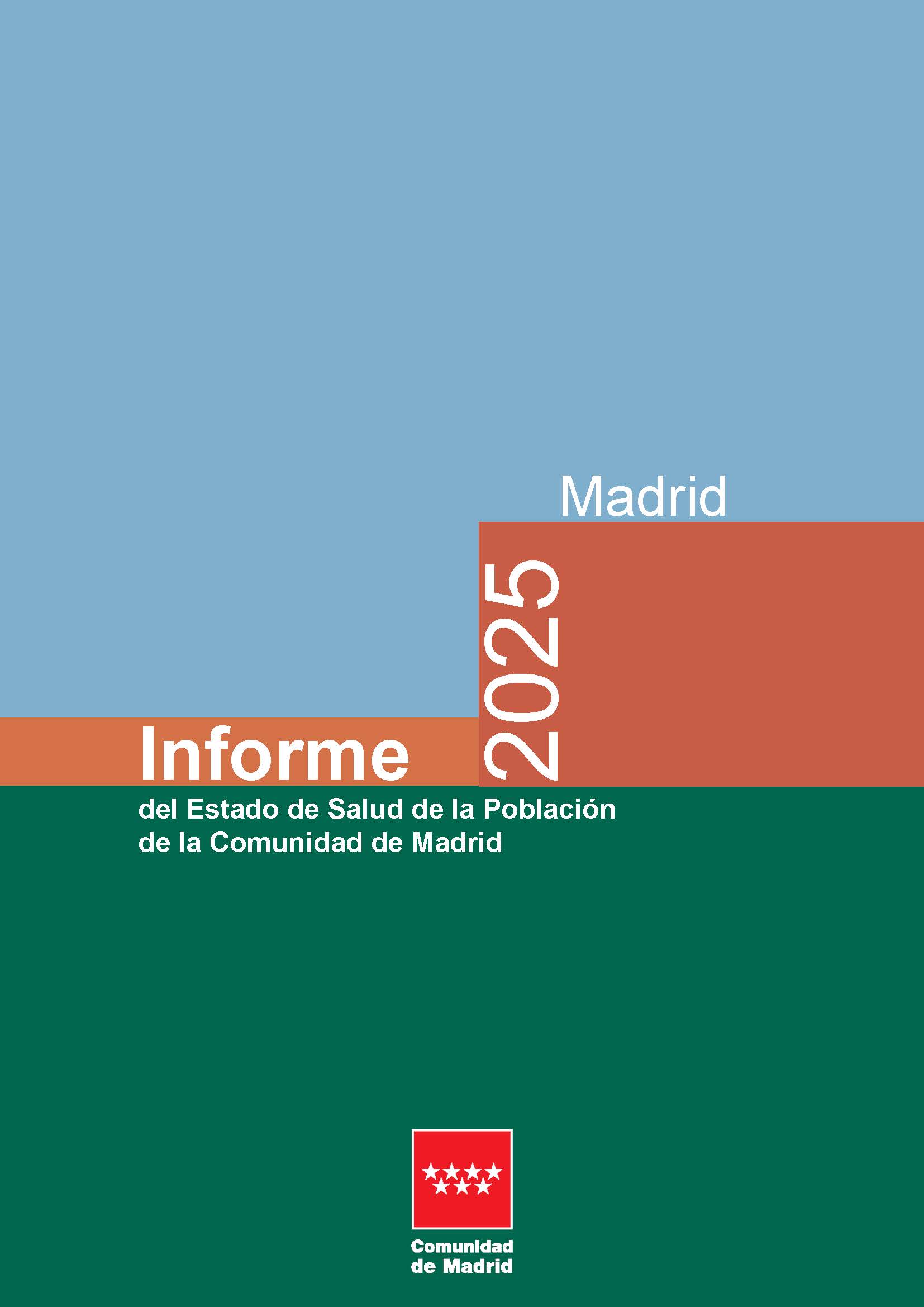 Portada de Informe del Estado de Salud de la Población de la Comunidad de Madrid 2025