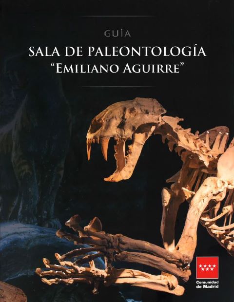 Portada de Guía Sala de Paleontología "Emiliano Aguirre"