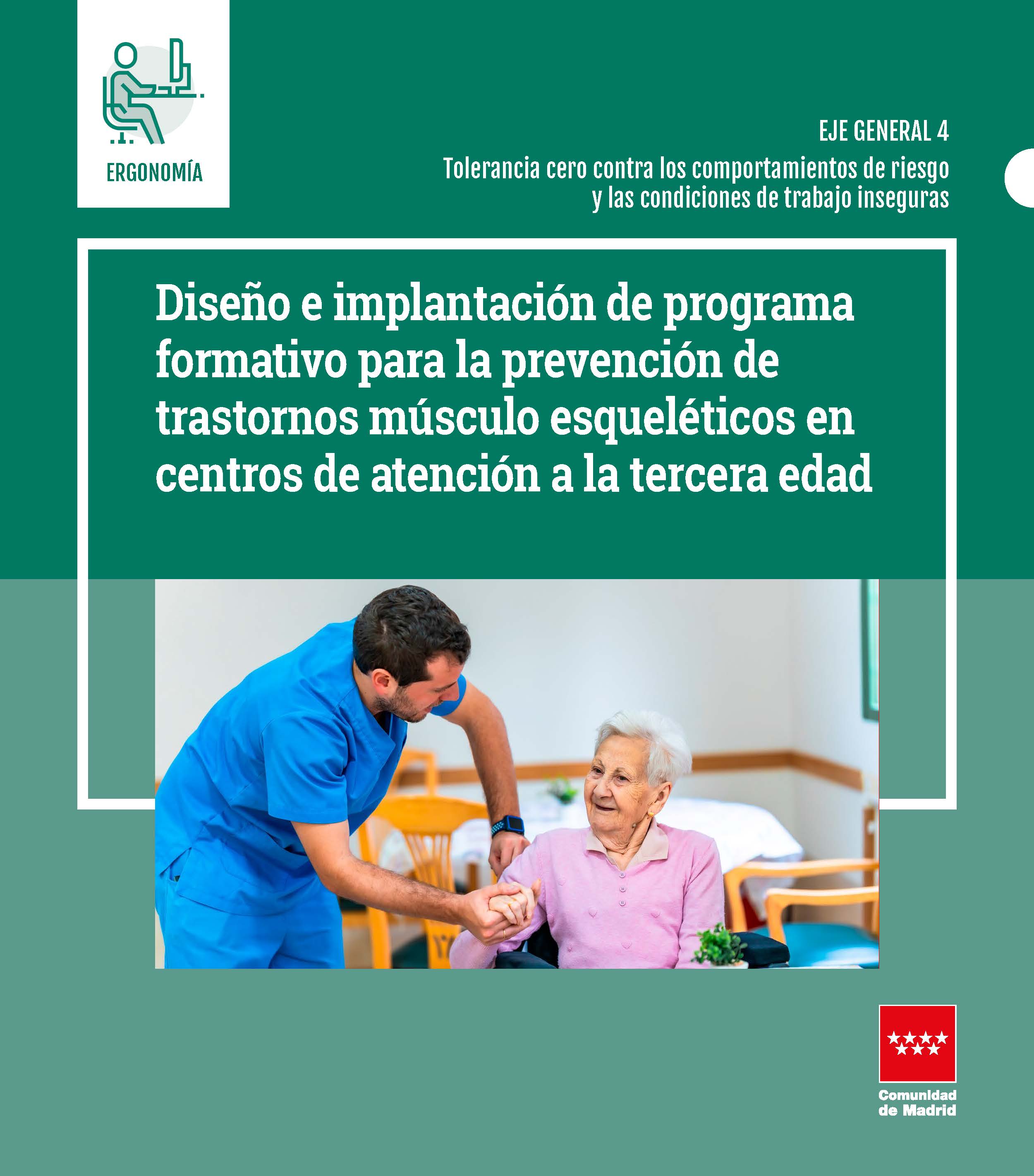 Portada de Diseño e implantación de programa formativo para la prevención de trastornos músculo esqueléticos en centros de atención a la tercera edad
