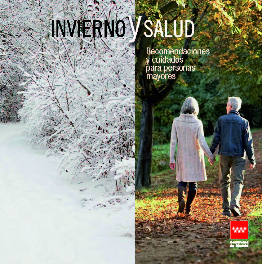 Portada de Invierno y Salud. Recomendaciones y cuidados para personas mayores (Folleto)