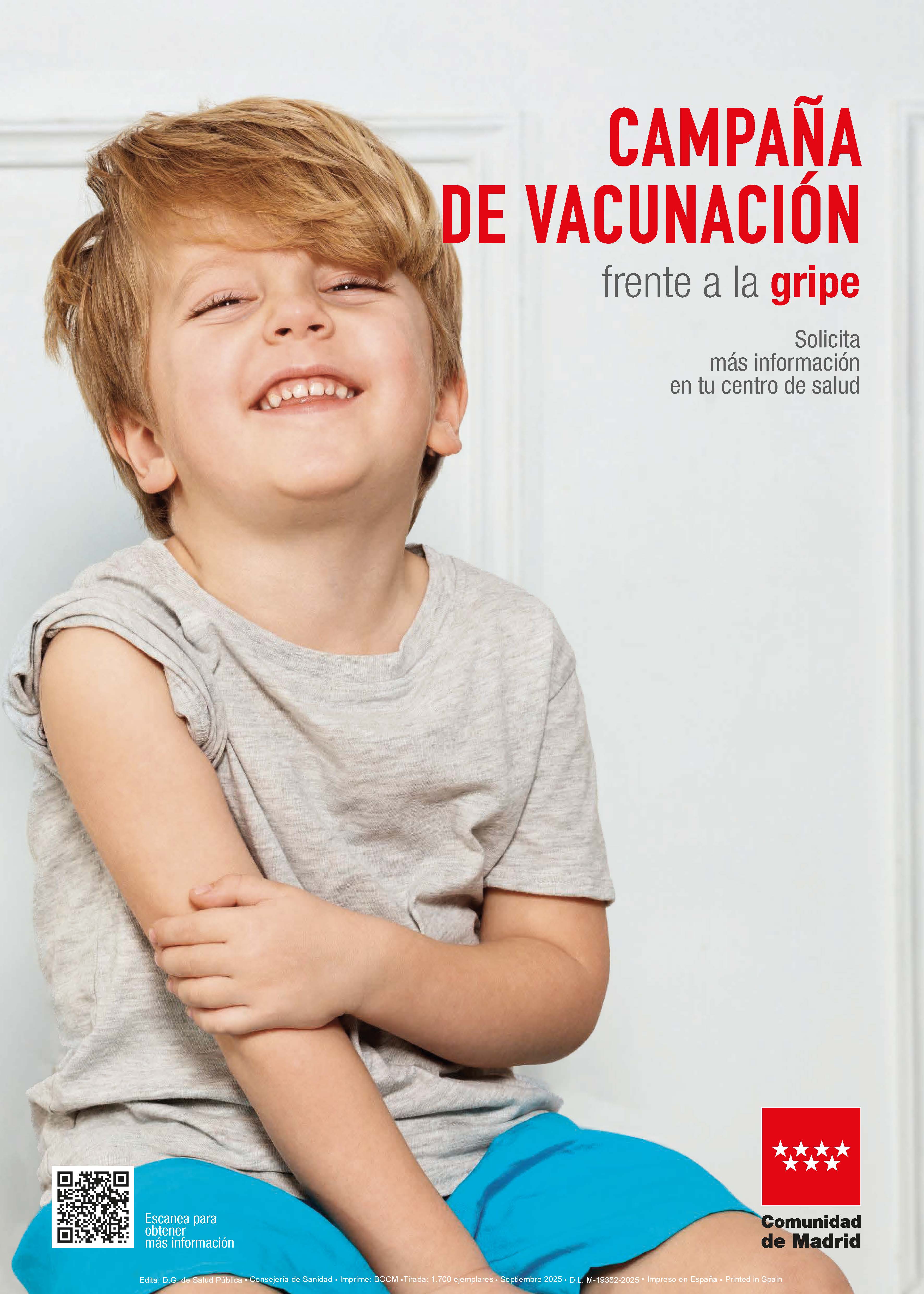 Portada de Campaña de vacunación frente a la gripe  (Carteles)