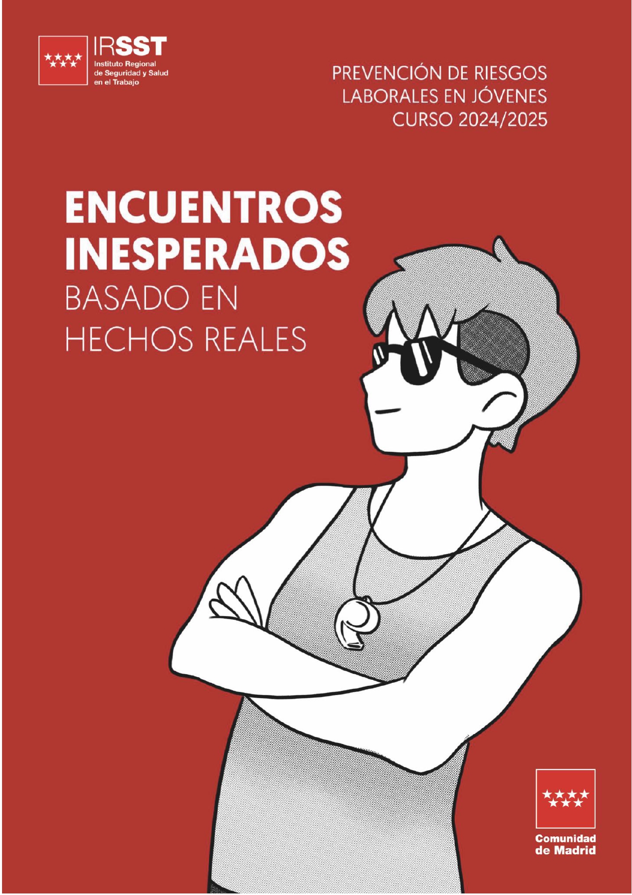 Portada de Encuentros inesperados. Basado en hechos reales 4. Rescate seguro. Un verano para aprender. (Cómic)