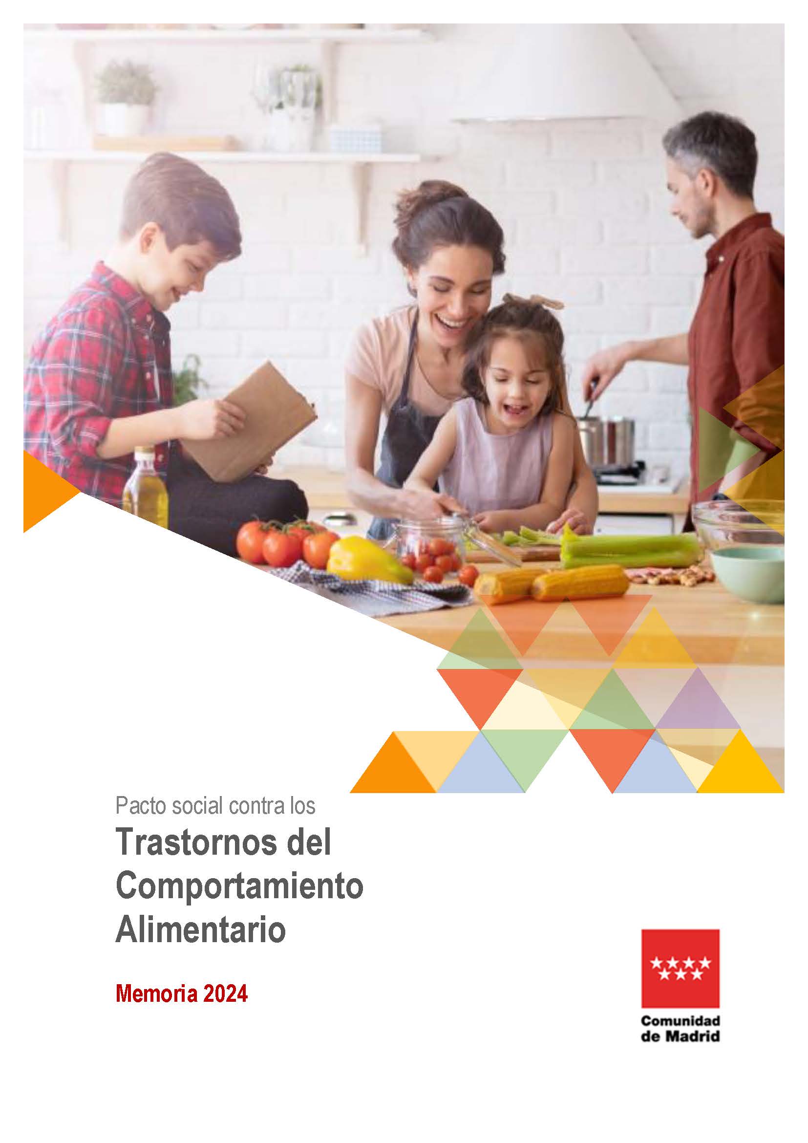 Portada de Pacto Social contra los Trastornos del Comportamiento Alimentario. Memoria 2024