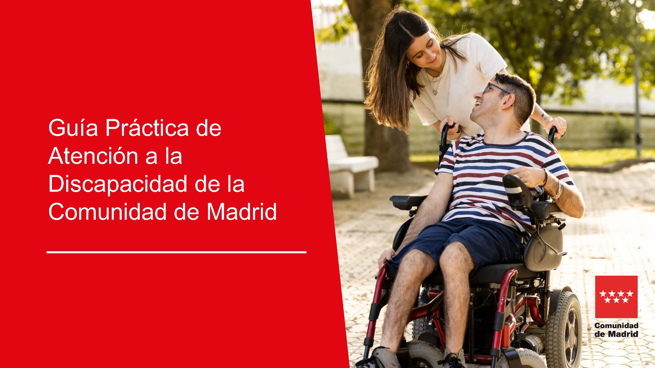 Portada de Guía práctica de atención a la discapacidad de la Comunidad de Madrid