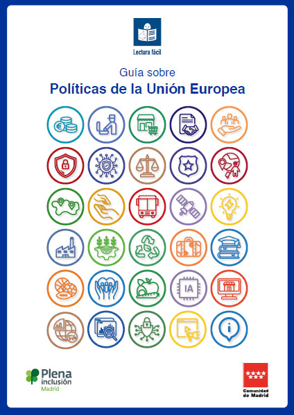Portada de Guía sobre políticas de la Unión Europea: lectura fácil
