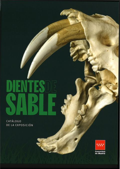 Portada de Dientes de sable. Catálogo de la exposición