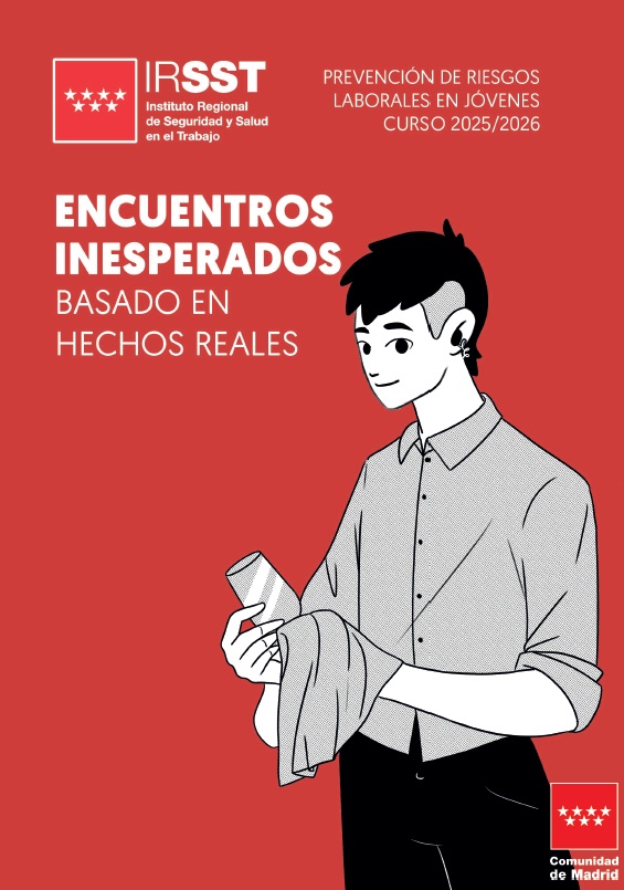 Portada de Encuentros inesperados Basado en hechos reales 9. A todo volumen: prevención auditiva también en directo. (cómic)