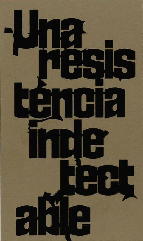 Portada de la publicación Una resistencia indetectable