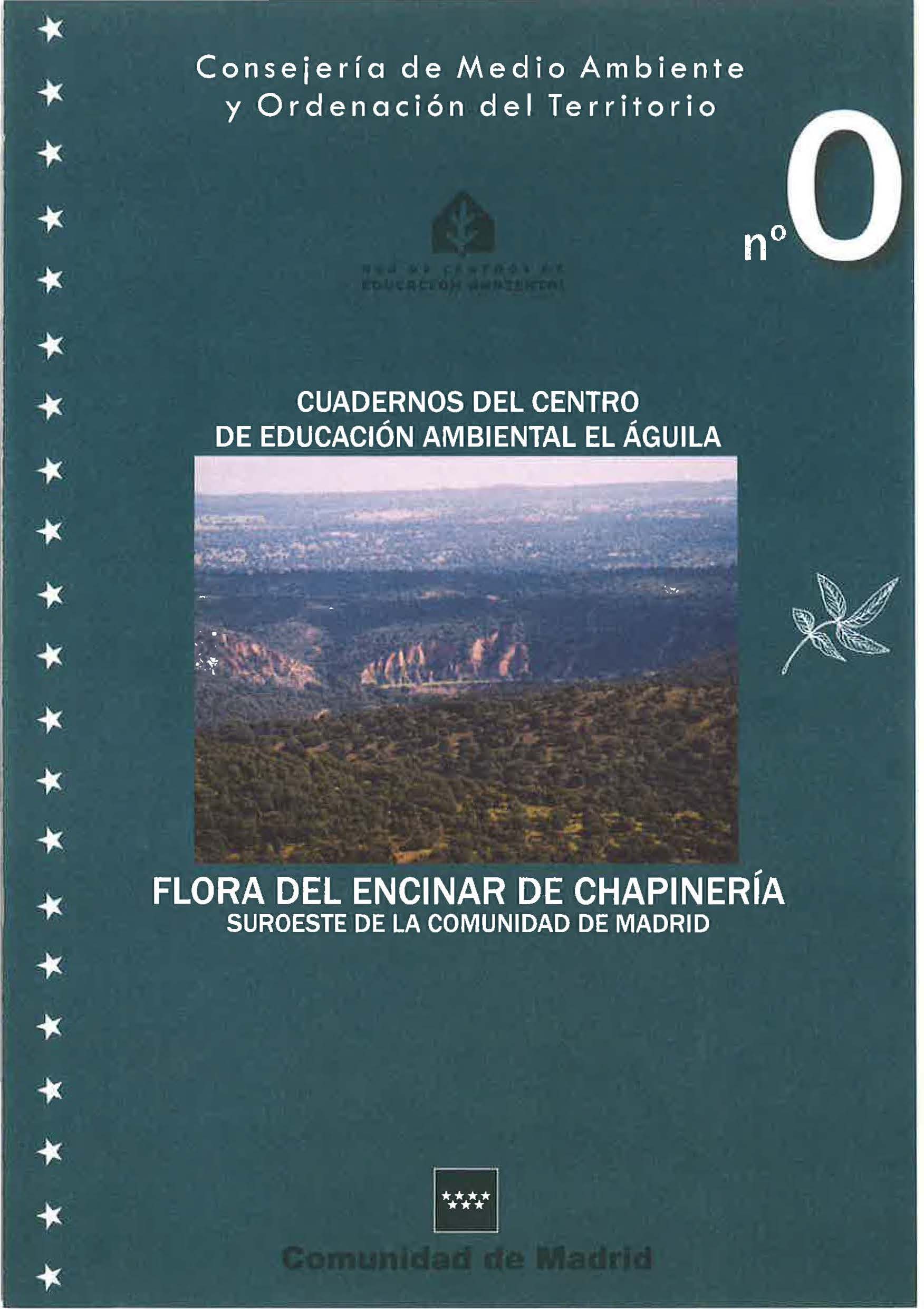 Portada de la publicación Flora del encinar de Chapinería: suroeste de la Comunidad de Madrid