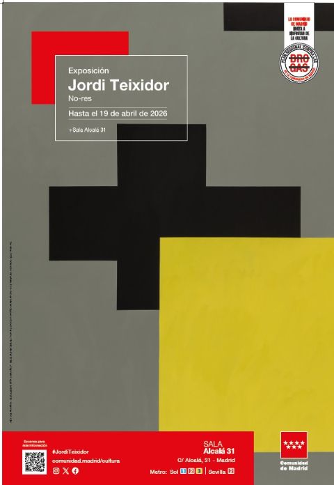 Portada de la publicación Jordi Teixidor. No-res. Cartel de metro de la exposición