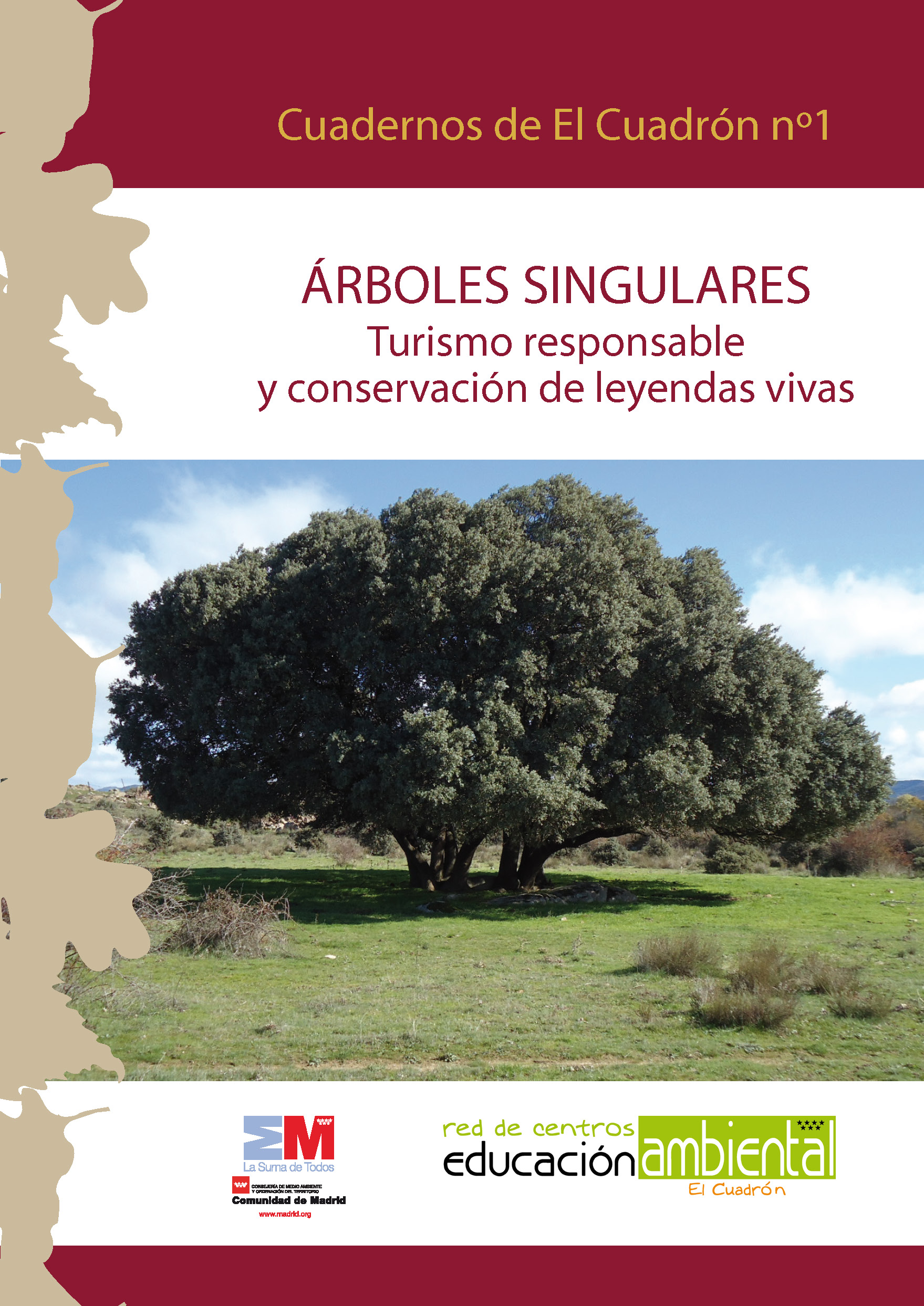 Portada de la publicación Árboles singulares: turismo responsable y conservación de leyendas vivas