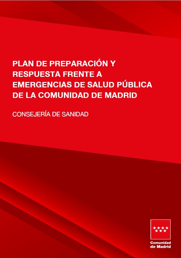 Portada de la publicación Plan de Preparación y Respuesta frente a Emergencias de Salud Pública de la Comunidad de Madrid
