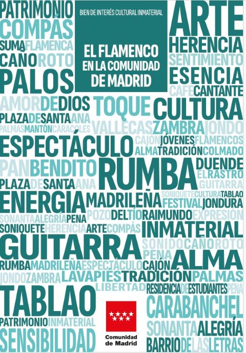 Portada de la publicación Flamenco en la Comunidad de Madrid, El