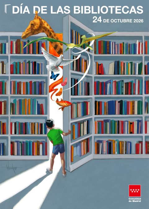 Portada de la publicación Día de la Biblioteca 2026. Cartel 