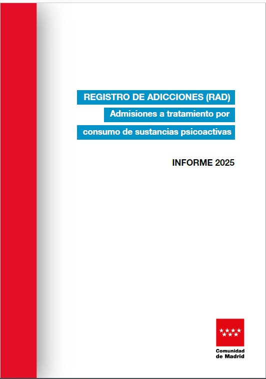 Portada de la publicación Informe de Admisiones a tratamiento  por consumo de sustancia psicoactivas. Año 2025