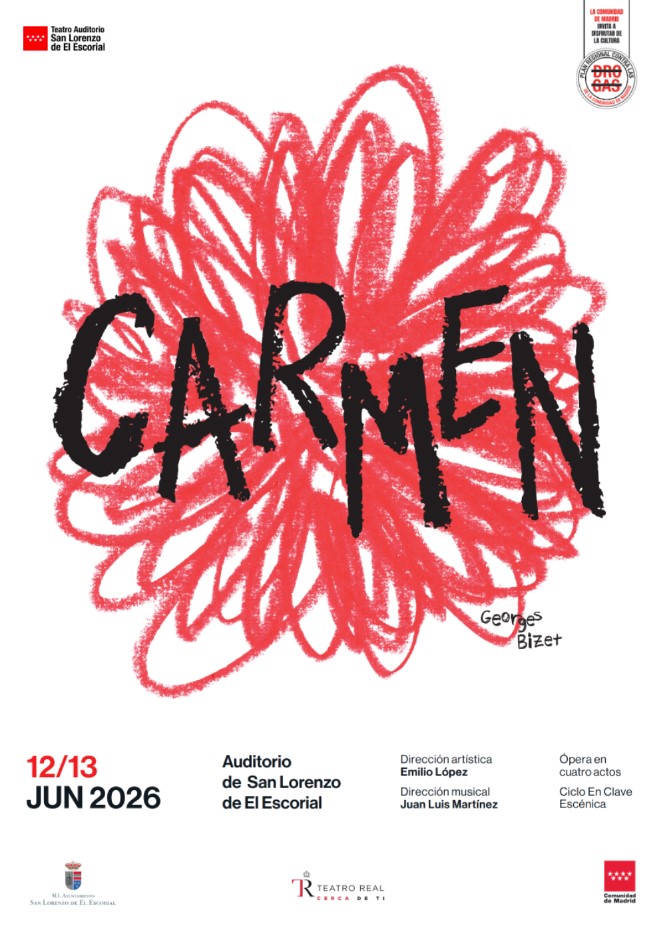 Portada de la publicación Ópera Carmen. Ciclo En clave escénica. (Cartel 70 x 100 cm)