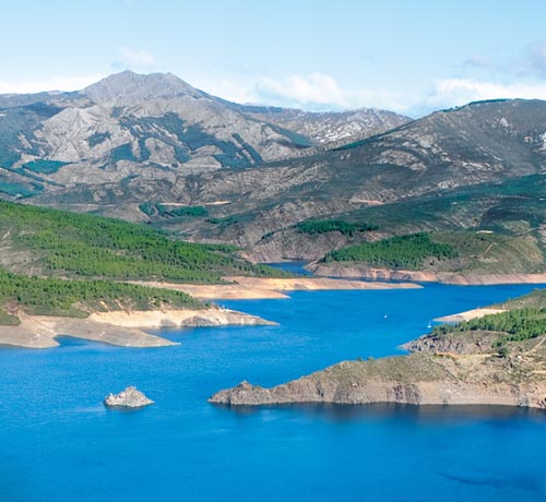 A fjord in the Sierra Norte